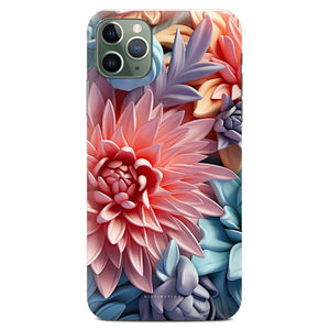 Non-personalised Phone Case - 3D flower Bloom