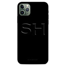 Load image into Gallery viewer, Personalised Phone Case - Emboss Black