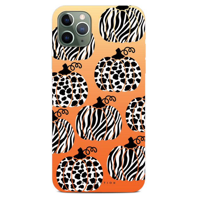 Non-personalised Phone Case - Orange Pumpkin