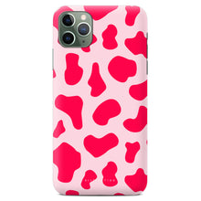 Load image into Gallery viewer, Non-personalised Phone Case - Red Cow print