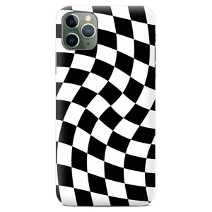 Non-personalised Phone Case - Wonky Checker