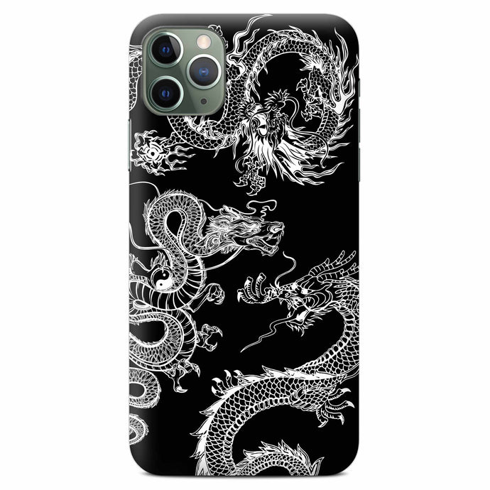 Non-personalised Phone Case - White Dragons