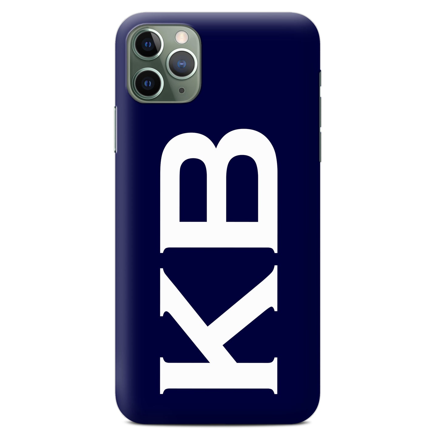 Personalised Phone Case - Navy Blue Oversize