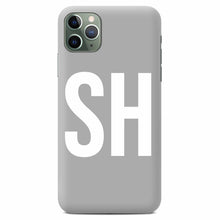 Load image into Gallery viewer, Personalised Phone Case - Grey Oversize