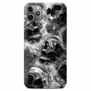 Personalised Phone Case -  Smoking Skulls