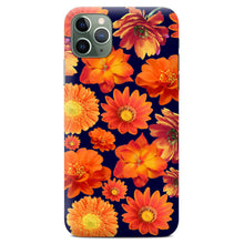 Load image into Gallery viewer, Non-personalised Phone Case - Orange Autumn Flowers