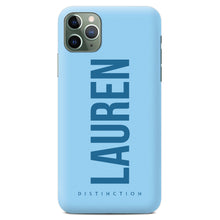 Load image into Gallery viewer, Personalised Phone Case - Baby Blue Name
