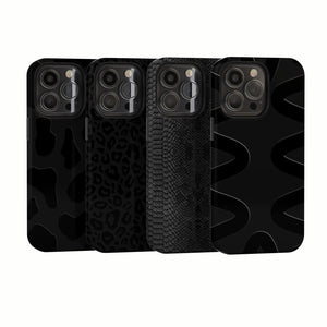 Non-personalised Phone Case - Black Edition Snake