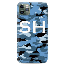 Load image into Gallery viewer, Blue Camo phone case