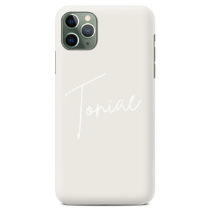Personalised Phone Case -   Dusty Nude