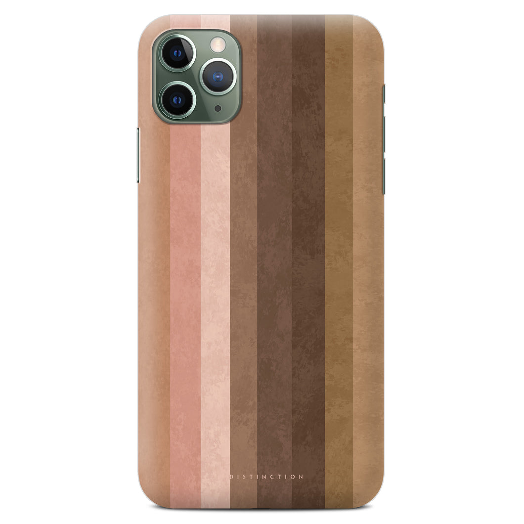 Non-personalised Phone Case - Coco Nude Stripes