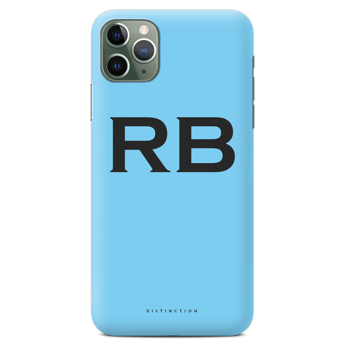 Personalised Phone Case - Baby Blue Block