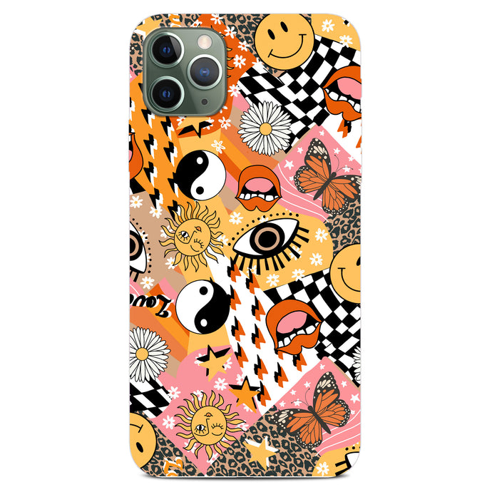 Non-personalised Phone Case - Peace Love Groove