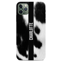 Load image into Gallery viewer, Personalised Phone Case - Cow Print Name