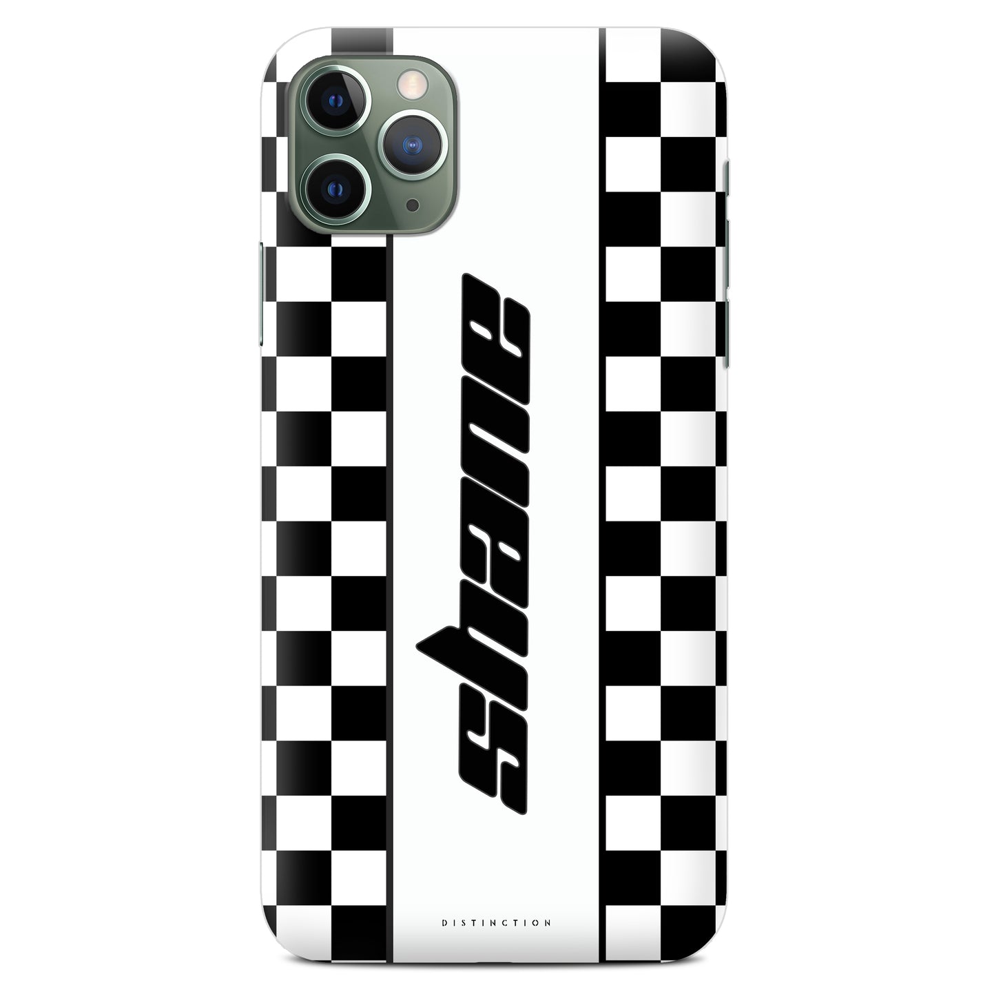 Mens phone case checker Personalised