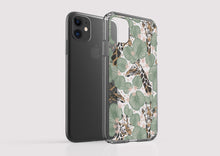 Load image into Gallery viewer, Clear Shockproof Non-personalised Phone Case - Giraffe African