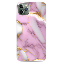 Load image into Gallery viewer, Non-personalised Phone Case -  Soft Pink Gold Marble