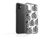 Load image into Gallery viewer, Clear Shockproof Non-personalised Phone Case - Autumn Cow Zebra