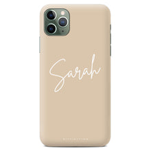 Load image into Gallery viewer, Personalised Phone Case -  Signature Nude