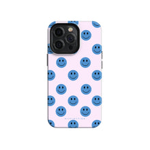Load image into Gallery viewer, Non-personalised Phone Case - Blue Smiley faces
