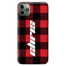 Load image into Gallery viewer, Personalised Phone Case -  Plaid Buffalo