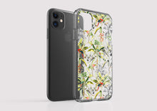Load image into Gallery viewer, Clear Shockproof Non-personalised Phone Case - Tropical Jungle